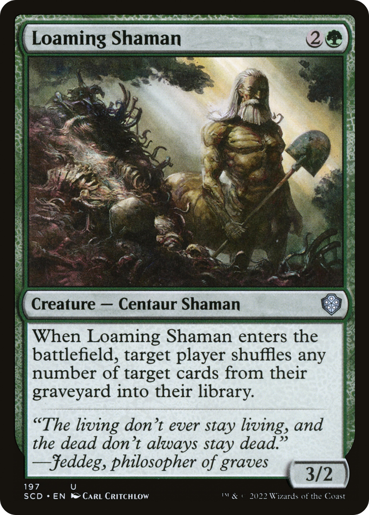 Loaming Shaman [Starter Commander Decks] | Jack's On Queen