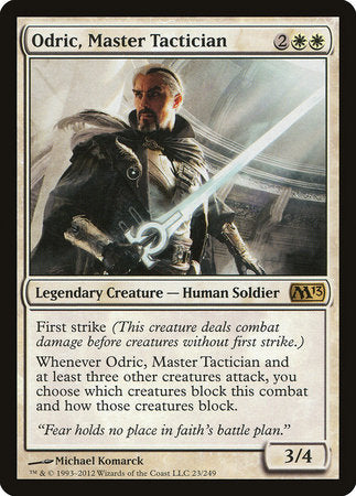 Odric, Master Tactician [Magic 2013] | Jack's On Queen