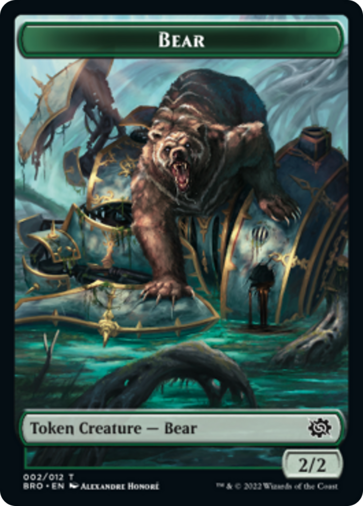Bear Token [The Brothers' War Tokens] | Jack's On Queen