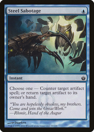 Steel Sabotage [Mirrodin Besieged] | Jack's On Queen