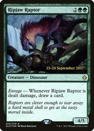 Ripjaw Raptor [Ixalan Promos] | Jack's On Queen