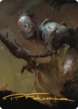 Mold Folk Art Card (Gold-Stamped Signature) [Commander Legends: Battle for Baldur's Gate Art Series] | Jack's On Queen