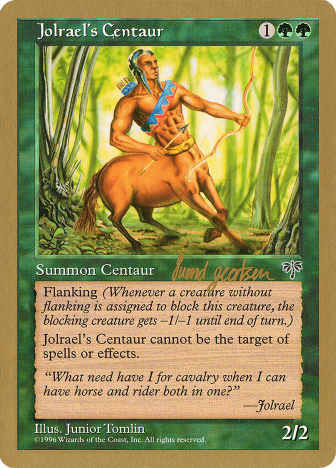 Jolrael's Centaur (Svend Geertsen) [World Championship Decks 1997] | Jack's On Queen