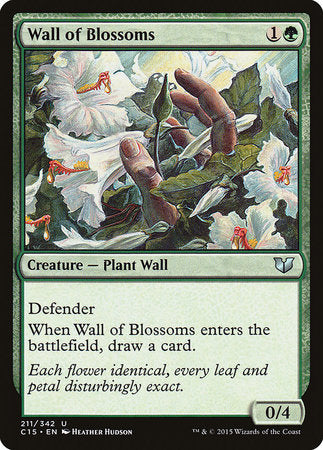 Wall of Blossoms [Commander 2015] | Jack's On Queen