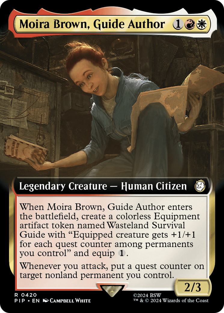 Moira Brown, Guide Author (Extended Art) [Fallout] | Jack's On Queen