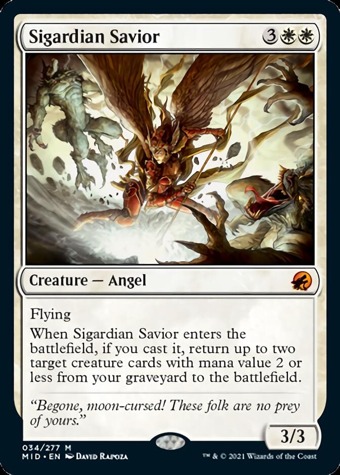 Sigardian Savior [Innistrad: Midnight Hunt] | Jack's On Queen