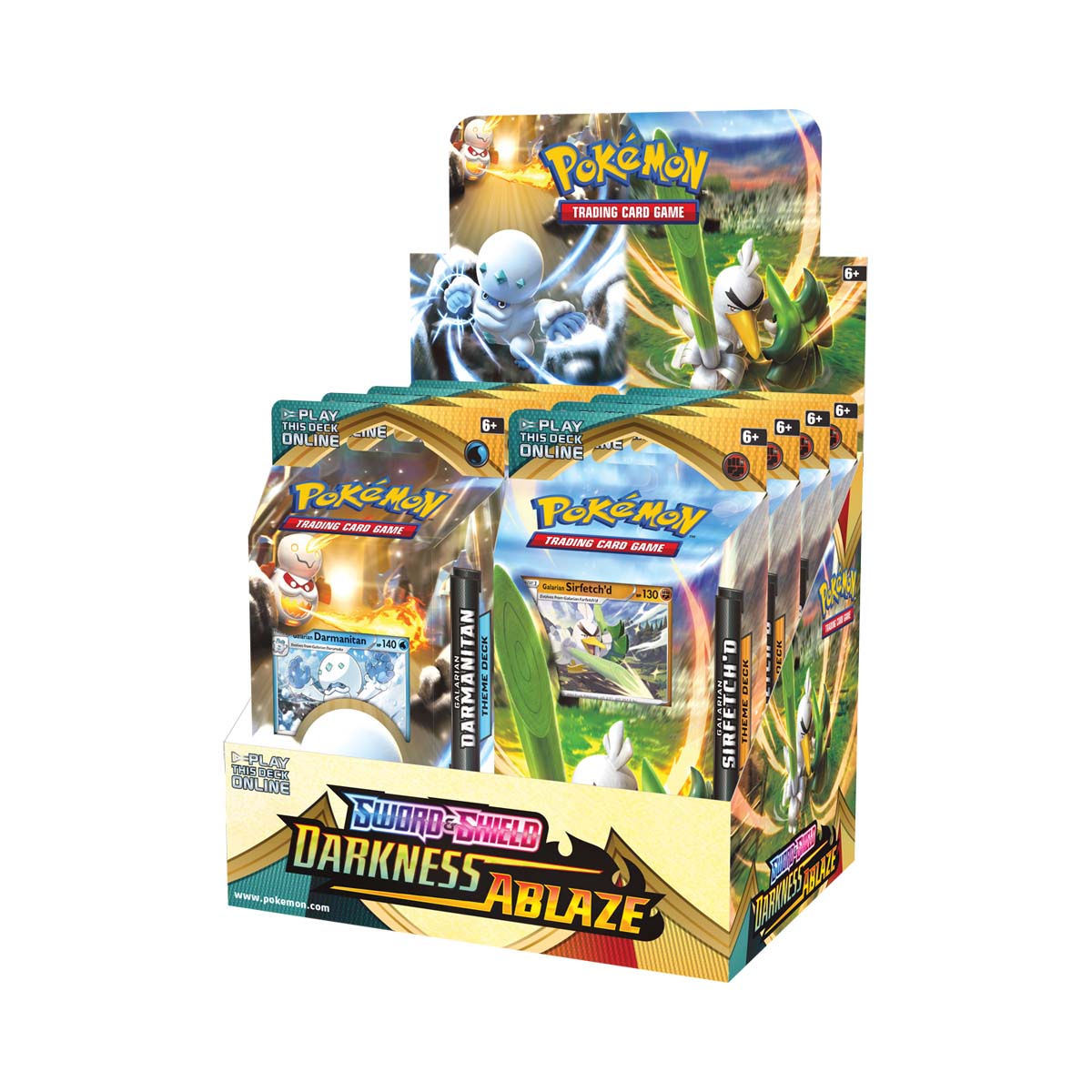 Sword & Shield: Darkness Ablaze - Theme Deck Display | Jack's On Queen