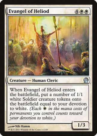 Evangel of Heliod [Theros] | Jack's On Queen