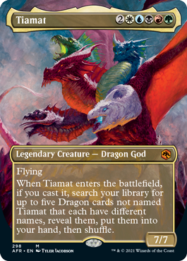 Tiamat (Extended) (Alternative art) [Dungeons & Dragons: Adventures in the Forgotten Realms] | Jack's On Queen