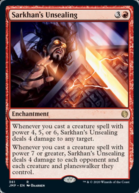 Sarkhan's Unsealing [Jumpstart] | Jack's On Queen