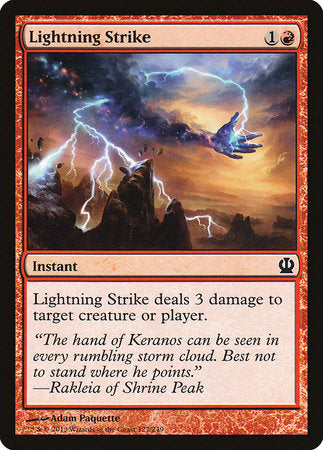 Lightning Strike [Theros] | Jack's On Queen
