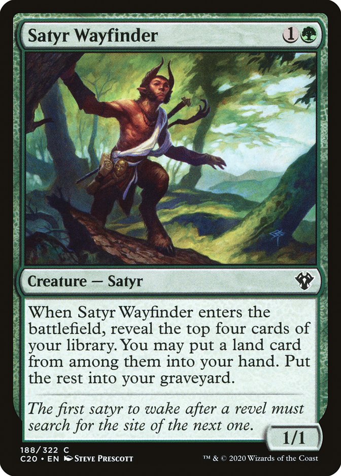 Satyr Wayfinder [Commander 2020] | Jack's On Queen