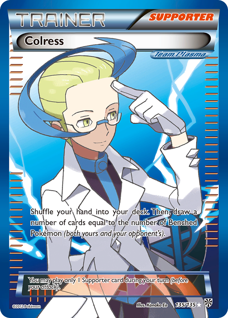 Colress (135/135) [Black & White: Plasma Storm] | Jack's On Queen