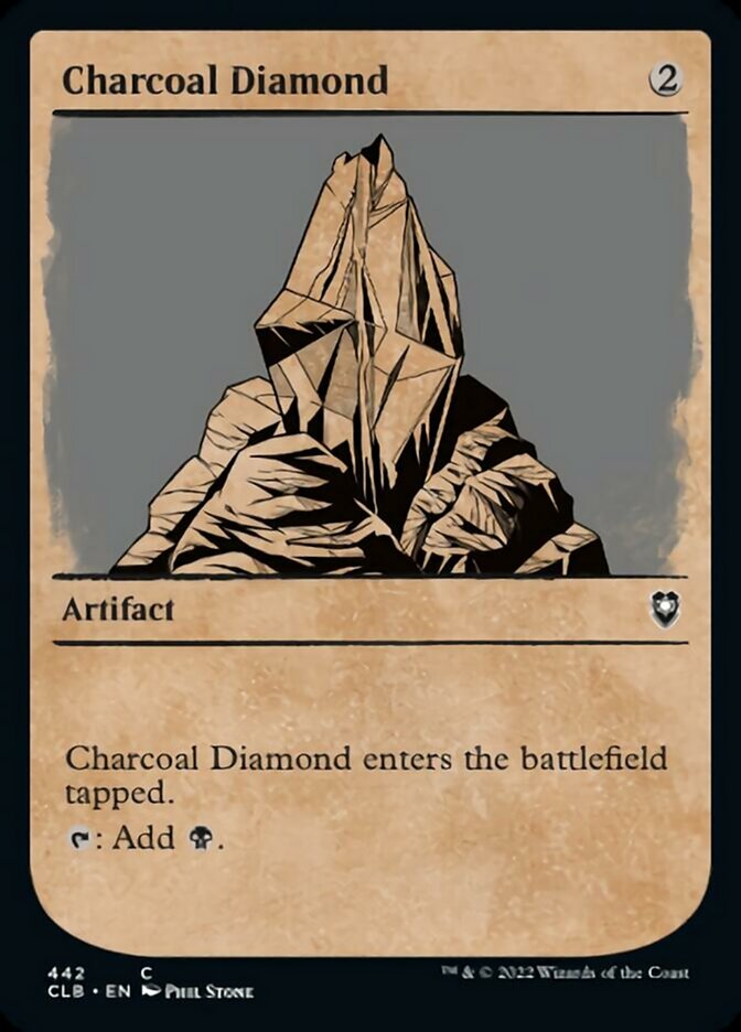 Charcoal Diamond (Showcase) [Commander Legends: Battle for Baldur's Gate] | Jack's On Queen
