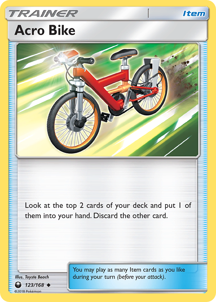 Acro Bike (123/168) [Sun & Moon: Celestial Storm] | Jack's On Queen