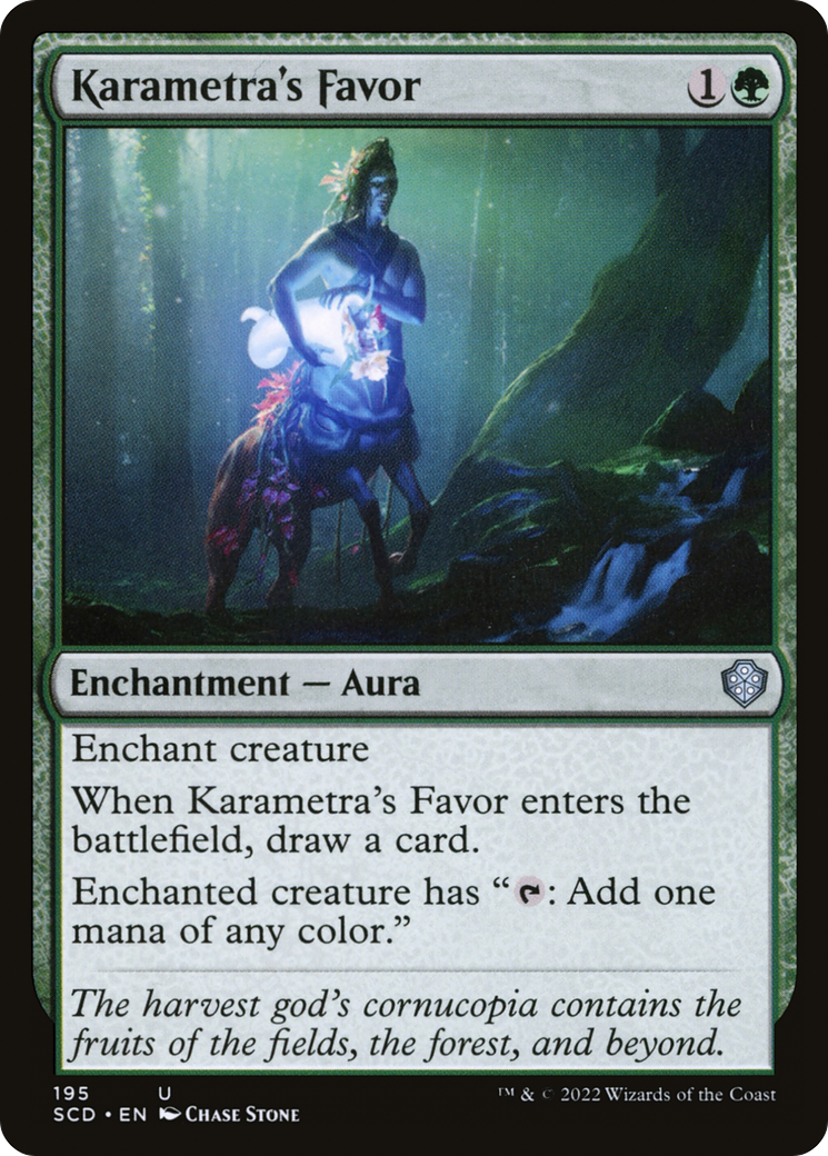 Karametra's Favor [Starter Commander Decks] | Jack's On Queen