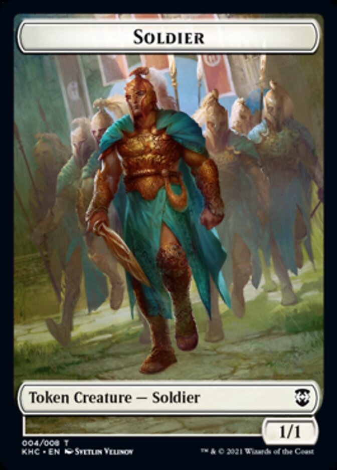 Soldier [Kaldheim Commander Tokens] | Jack's On Queen