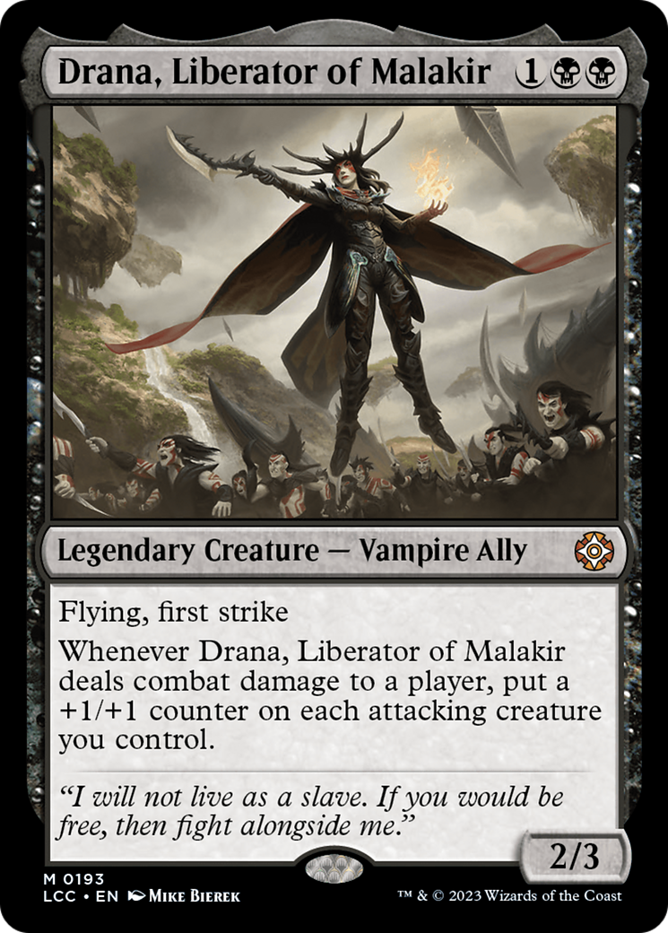 Drana, Liberator of Malakir [The Lost Caverns of Ixalan Commander] | Jack's On Queen