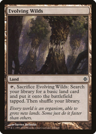 Evolving Wilds [Rise of the Eldrazi] | Jack's On Queen