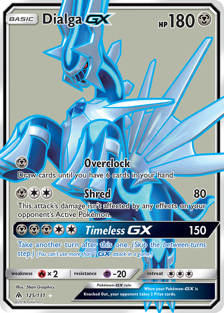 Dialga GX (125/131) [Sun & Moon: Forbidden Light] | Jack's On Queen