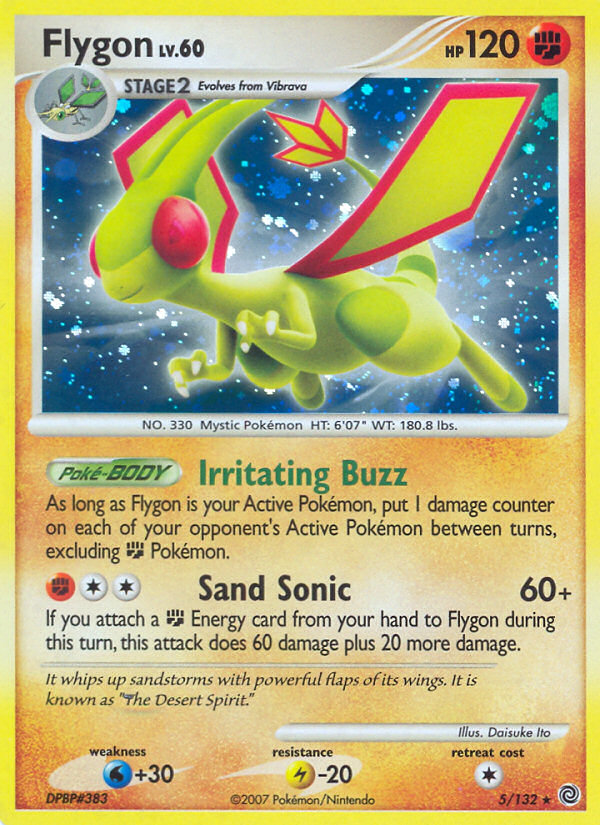 Flygon (5/132) [Diamond & Pearl: Secret Wonders] | Jack's On Queen