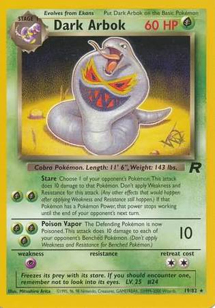 Dark Arbok (19/82) (W Stamped Promo) [Team Rocket Unlimited] | Jack's On Queen