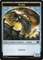 Wurm (033/036) // Goat Double-sided Token [Commander 2014 Tokens] | Jack's On Queen