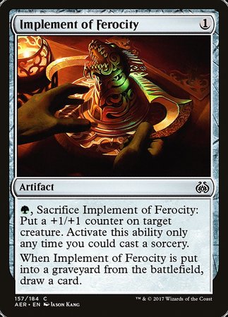 Implement of Ferocity [Aether Revolt] | Jack's On Queen