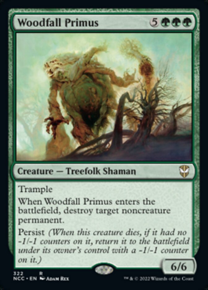 Woodfall Primus [Streets of New Capenna Commander] | Jack's On Queen