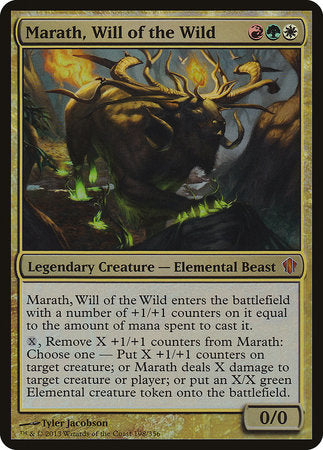 Marath, Will of the Wild (Commander 2013) [Commander 2013 Oversized] | Jack's On Queen