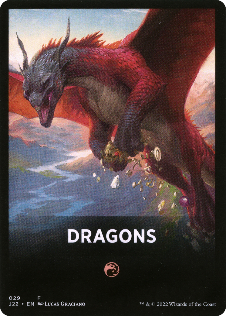 Dragons Theme Card [Jumpstart 2022 Front Cards] | Jack's On Queen