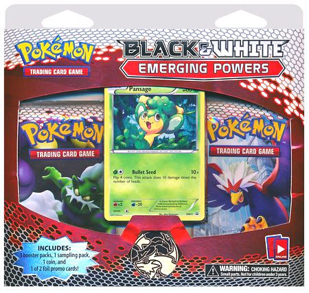 Black & White: Emerging Powers - 3-Pack Blister & Sampling Pack (Pansage) | Jack's On Queen