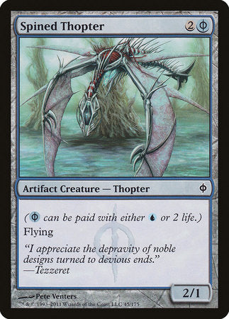 Spined Thopter [New Phyrexia] | Jack's On Queen