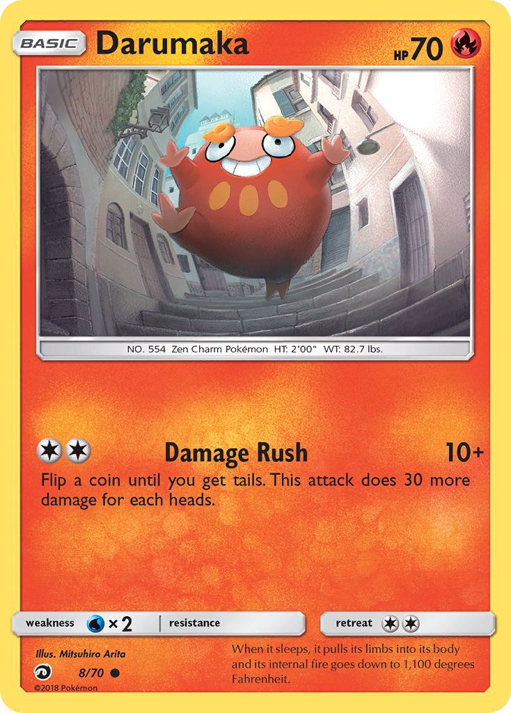 Darumaka (8/70) [Sun & Moon: Dragon Majesty] | Jack's On Queen