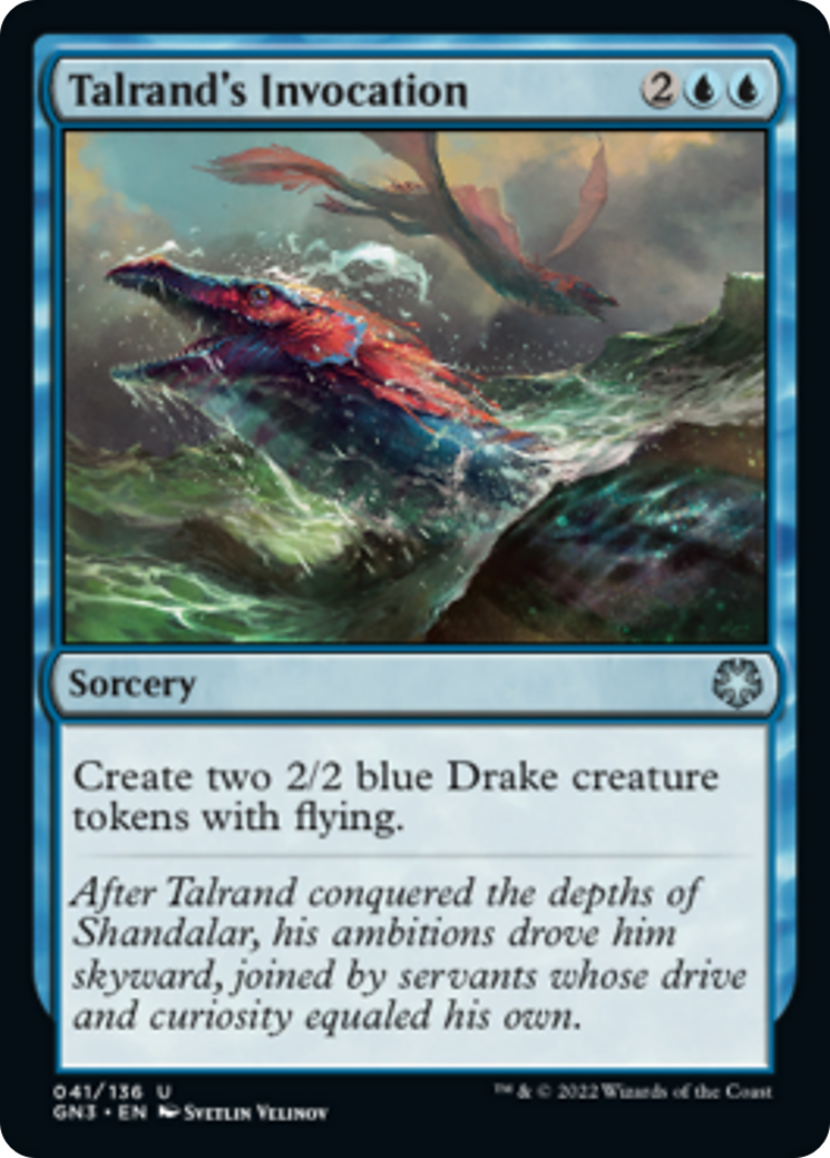 Talrand's Invocation [Game Night: Free-for-All] | Jack's On Queen
