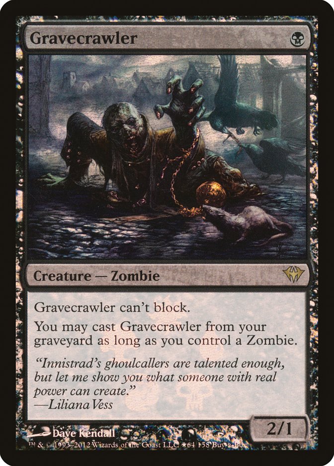 Gravecrawler (Buy-A-Box) [Dark Ascension Promos] | Jack's On Queen