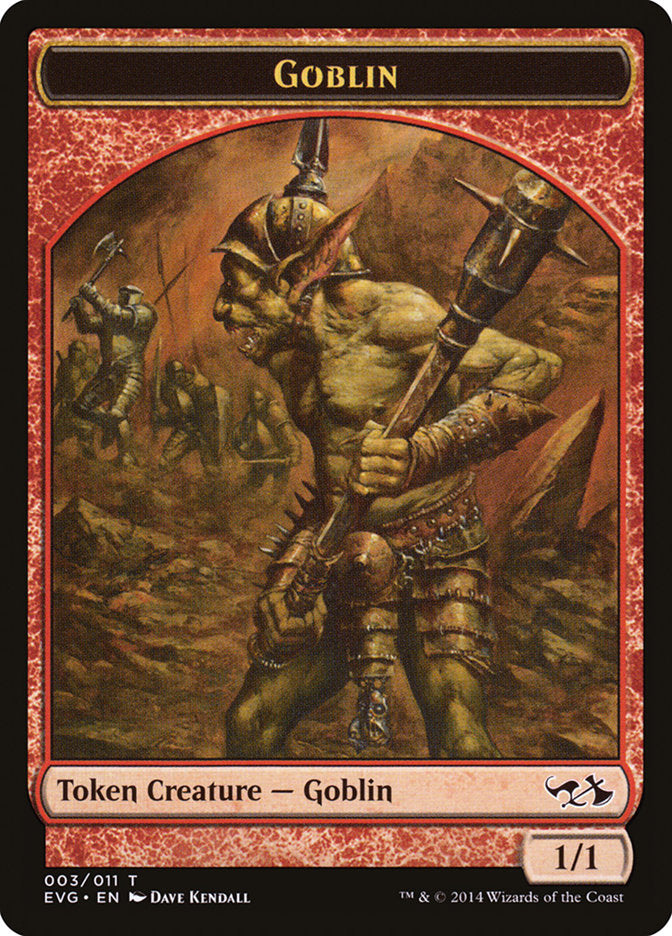 Goblin Token (Elves vs. Goblins) [Duel Decks Anthology Tokens] | Jack's On Queen