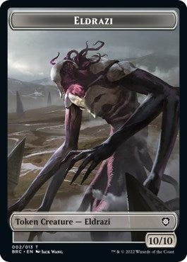 Servo // Eldrazi Double-Sided Token [The Brothers' War Commander Tokens] | Jack's On Queen