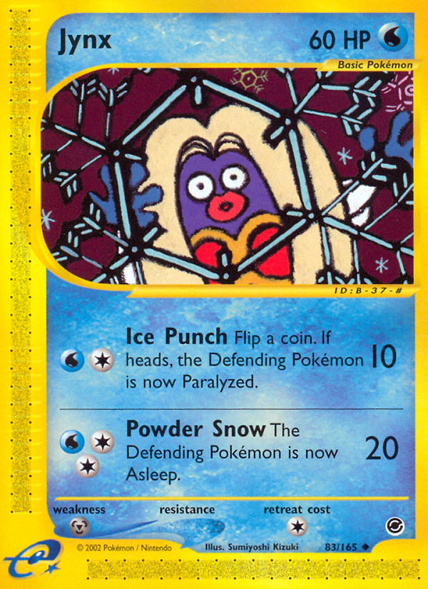 Jynx (83/165) [Expedition: Base Set] | Jack's On Queen