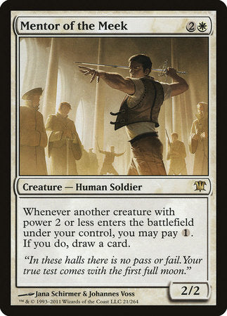 Mentor of the Meek [Innistrad] | Jack's On Queen