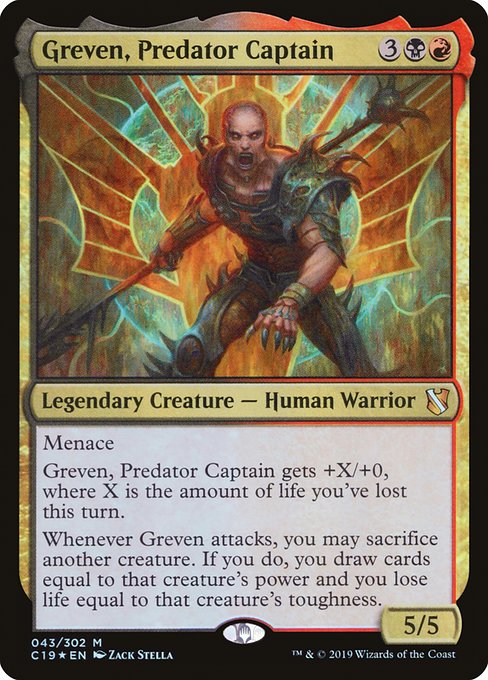 Greven, Predator Captain [Commander 2019] | Jack's On Queen