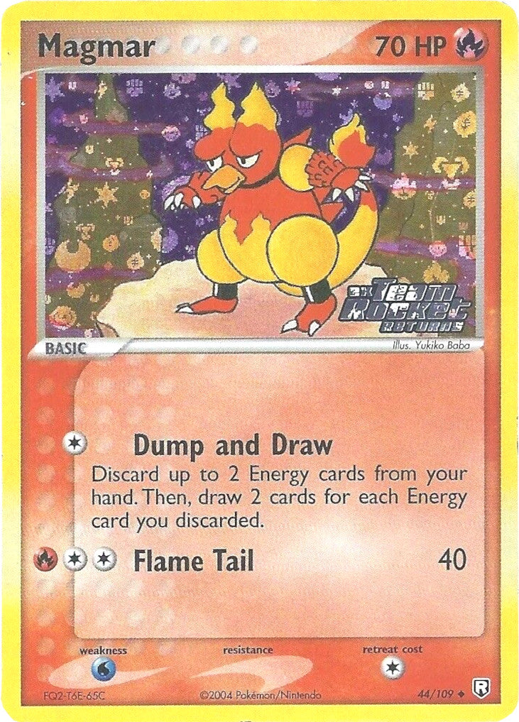 Magmar (44/109) (Stamped) [EX: Team Rocket Returns] | Jack's On Queen