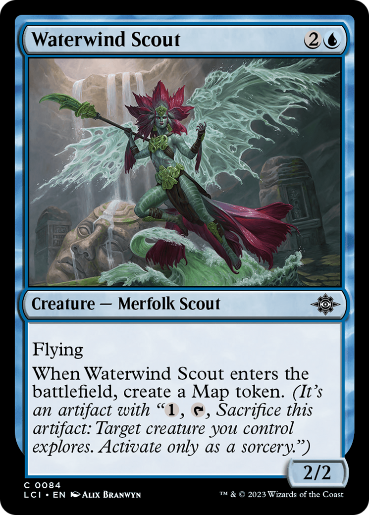 Waterwind Scout [The Lost Caverns of Ixalan] | Jack's On Queen