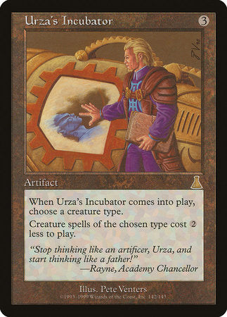 Urza's Incubator [Urza's Destiny] | Jack's On Queen