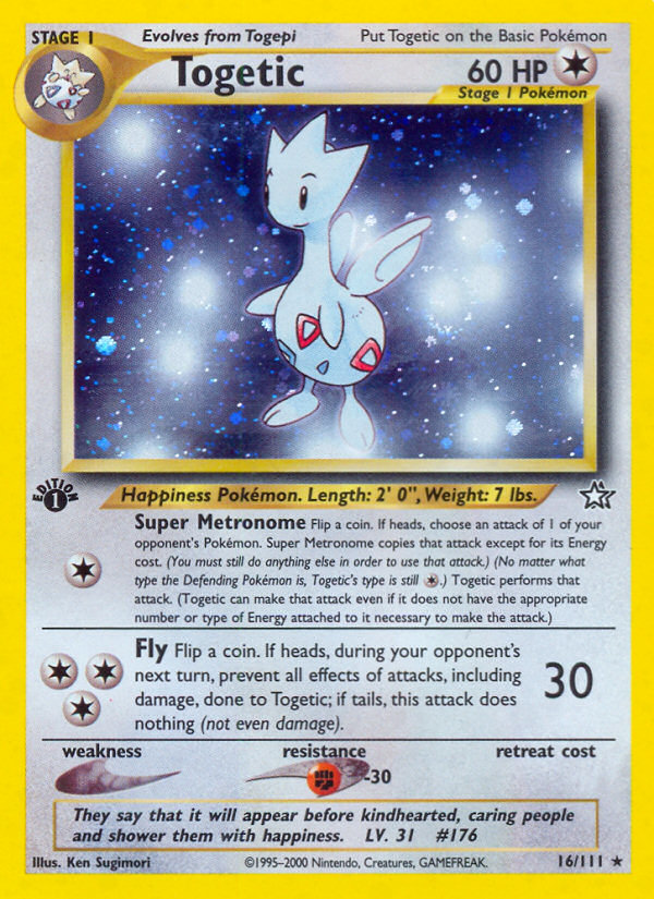 Togetic (16/111) [Neo Genesis 1st Edition] | Jack's On Queen