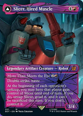 Slicer, Hired Muscle // Slicer, High-Speed Antagonist (Shattered Glass) [Universes Beyond: Transformers] | Jack's On Queen