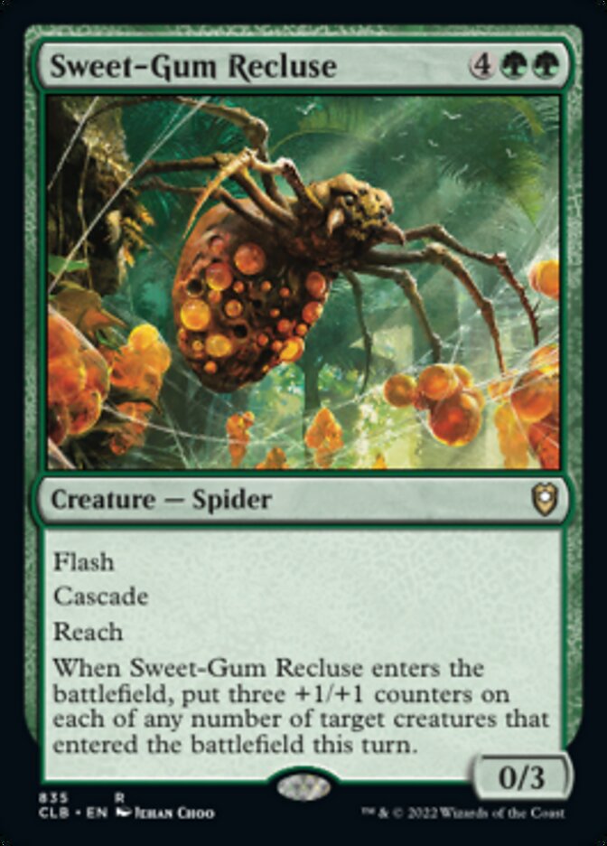 Sweet-Gum Recluse [Commander Legends: Battle for Baldur's Gate] | Jack's On Queen