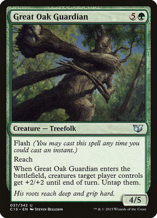 Great Oak Guardian [Commander 2015] | Jack's On Queen