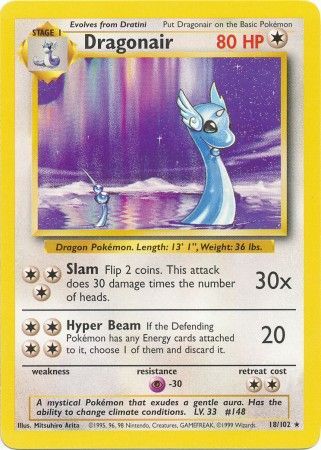 Dragonair (18/102) [Base Set Unlimited] | Jack's On Queen