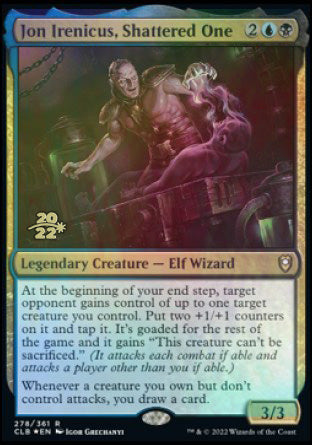 Jon Irenicus, Shattered One [Commander Legends: Battle for Baldur's Gate Prerelease Promos] | Jack's On Queen